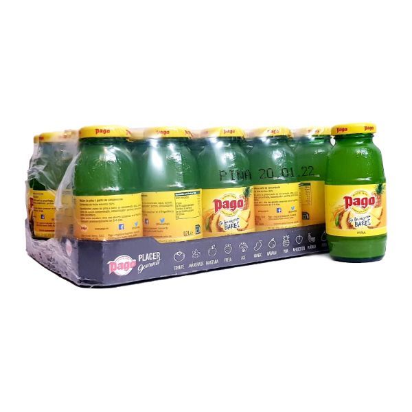 PAGO ZUMO DE PIÑA 20CL CAJA 24 
