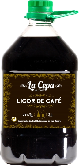 LICOR CAFE 3L LA CEPA DE CRISTAL