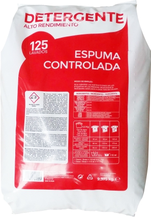 DETERGENTE POLVO LAVADORA 10KG SACO