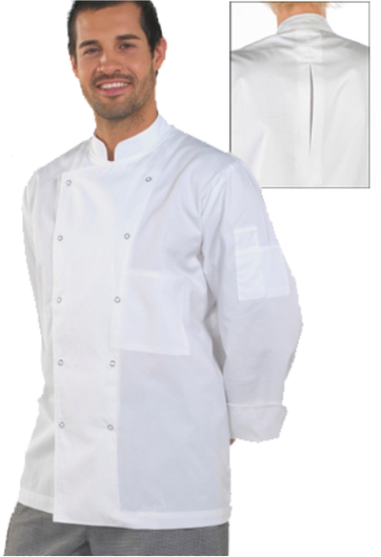 CHAQUETA BLANCA M.LARGA