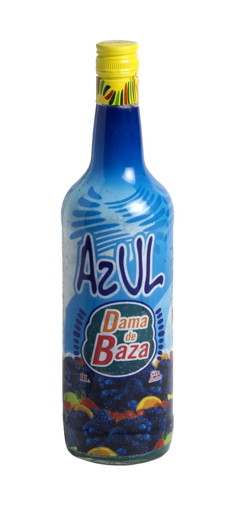 LICOR AZUL DAMA DE BAZA 1L
