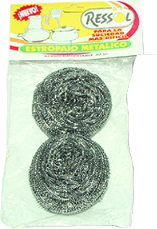 ESPONJILLA INOX (10)"RESSOL"