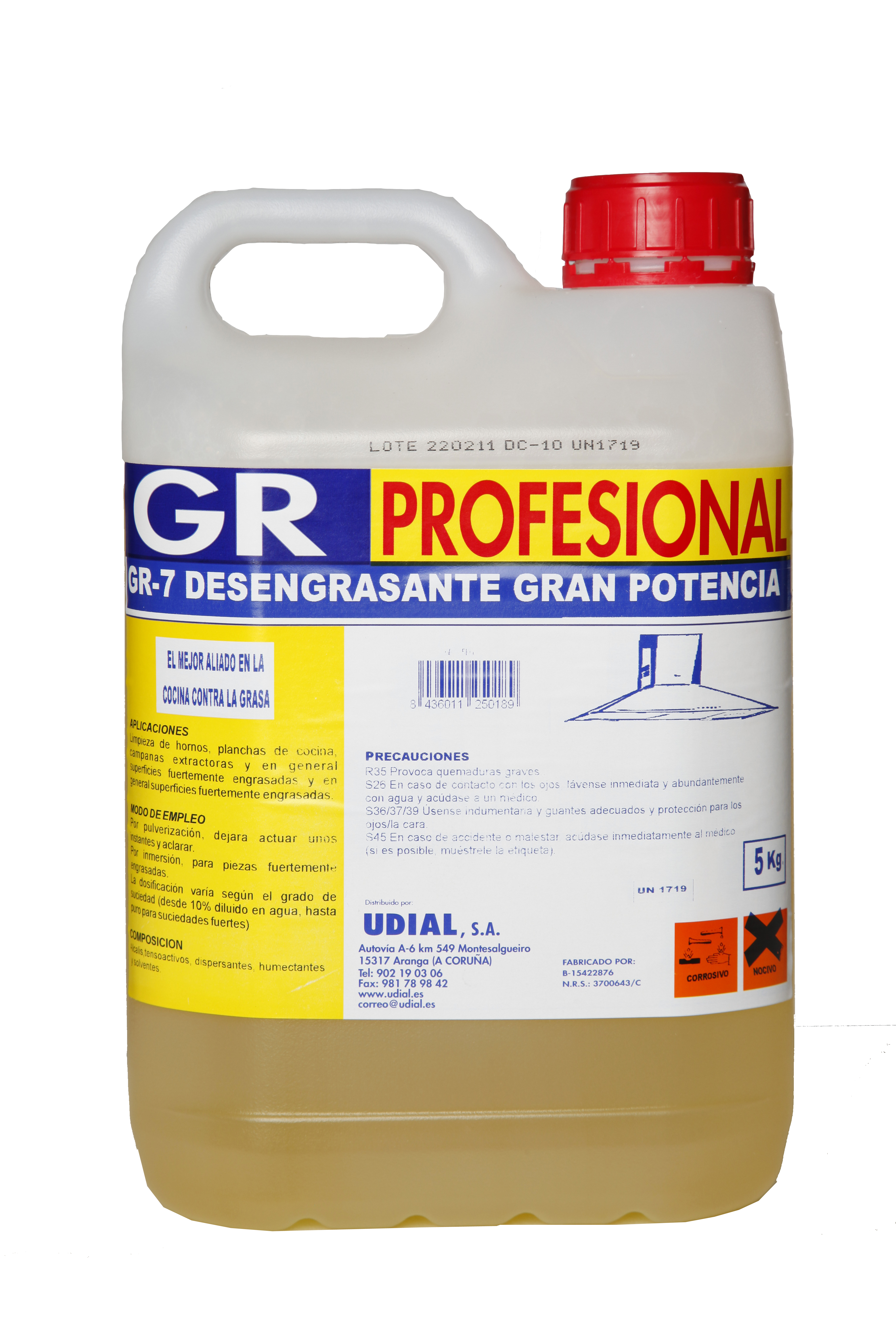 GR-7 DESENG. GRAN POTENCIA 5KG