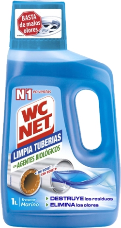 WC NET LIMPIA-TUBERIAS 1L
