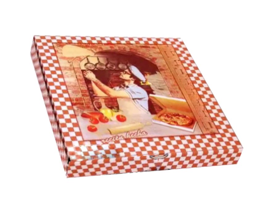 CAJA PIZZA 33X33 100UND (VERDE)