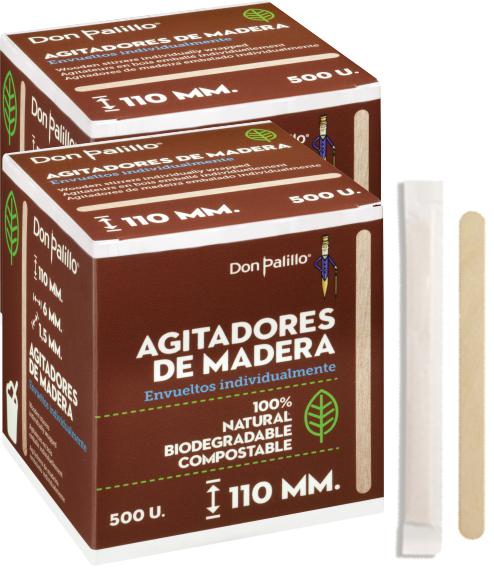 (044) AGITADOR MADERA 500 UND 