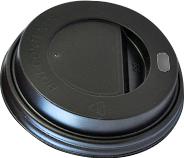 (38)TAPA VASO 118ML PEQ negra 100 UND