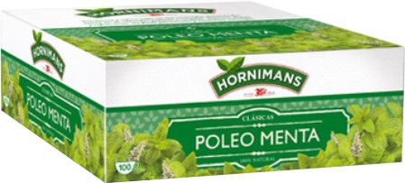 (610)POLEO MENTA HORNIMANS 100 SOBRES