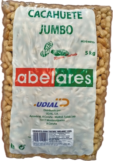 (508)CACAHUETE JUMBO 5KG ABELARES(NOGAL)
