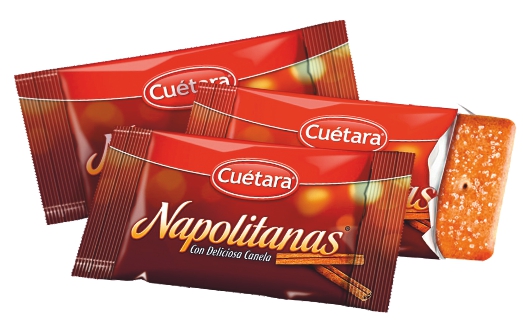 NAPOLITANAS CUETARA CAJA 200 UND
