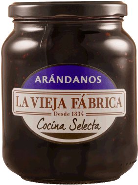 MERMELADA ARANDANOS LVF 800GR 6 UND