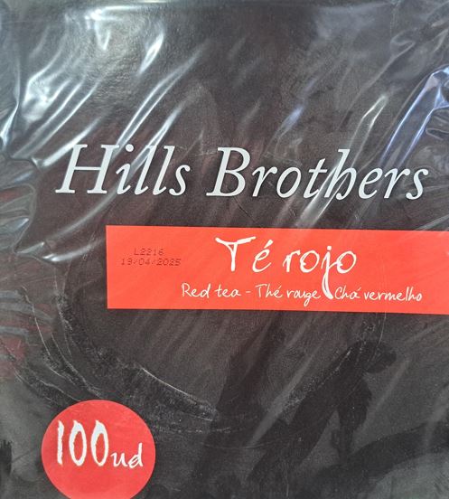 TE ROJO H.BROTHERS S/FUNDA 100UDS