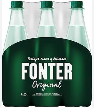 FONTER 0,5L (6X4PACK) C/GAS PET 