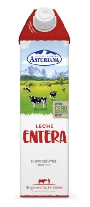 LECHE ENT 1L ASTURIANA 6bot