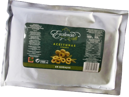 ACEITUNA VERDES RODAJAS POUCH 1,8KG (1)