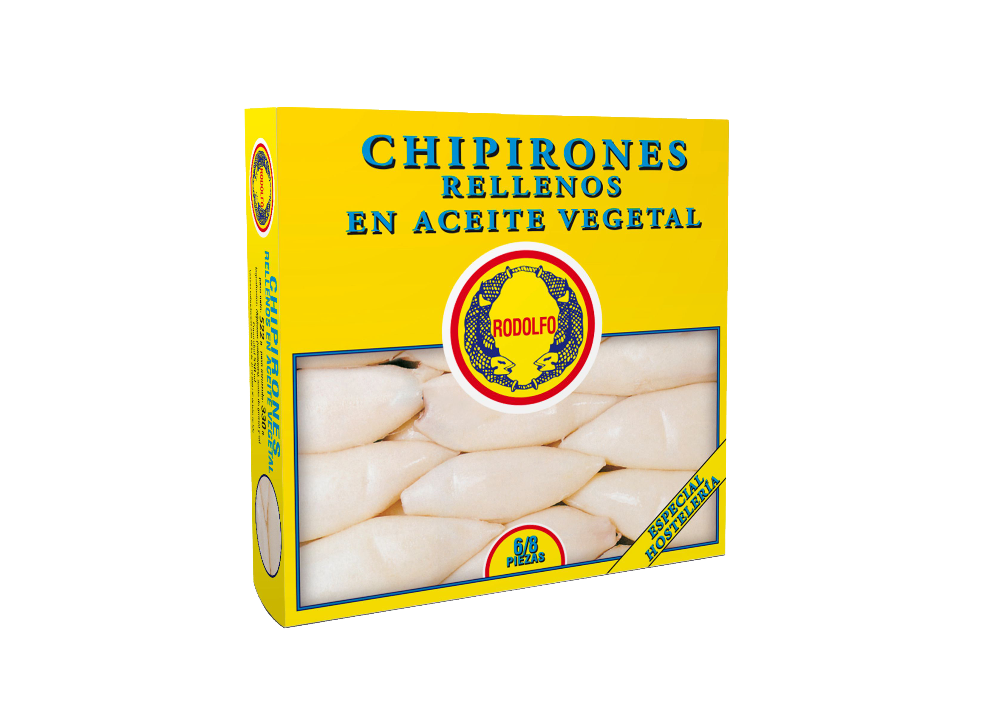 CHIPIRONES RELLENOS 6/8 PIEZAS RO-550