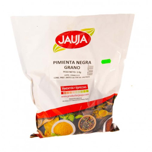 PIMIENTA NEGRA GRANO 1KG JAUJA